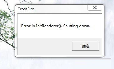 玩CF出现Error in InitRenderer().Shutting down的解决大全(xp,win7等)插图4