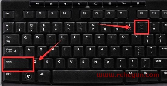 下划线在键盘上怎么打 电脑上怎么打下划线符号插图